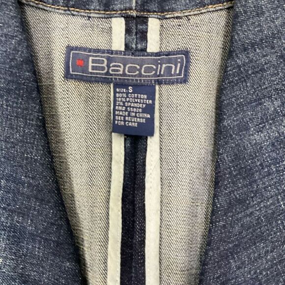 BACCINI Jean Jacket  - Picture 4 of 4